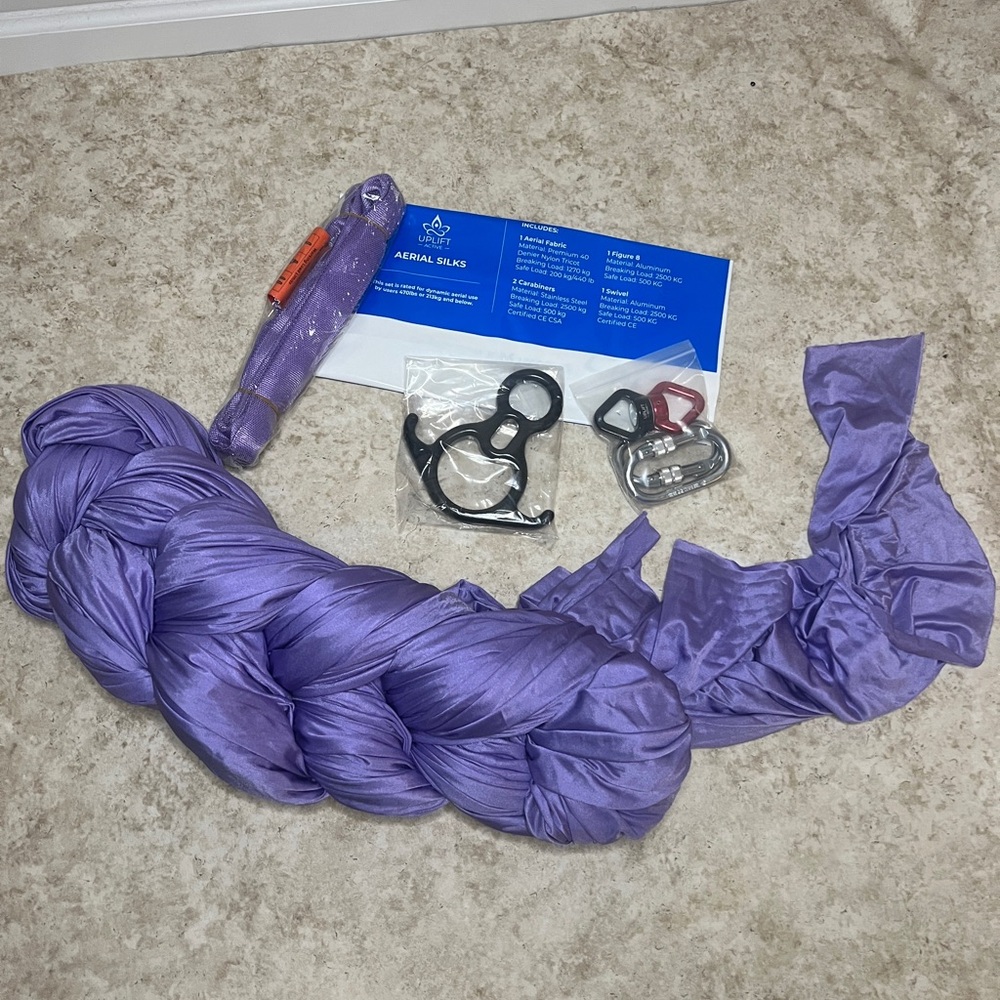New Aerial silk- Lavender